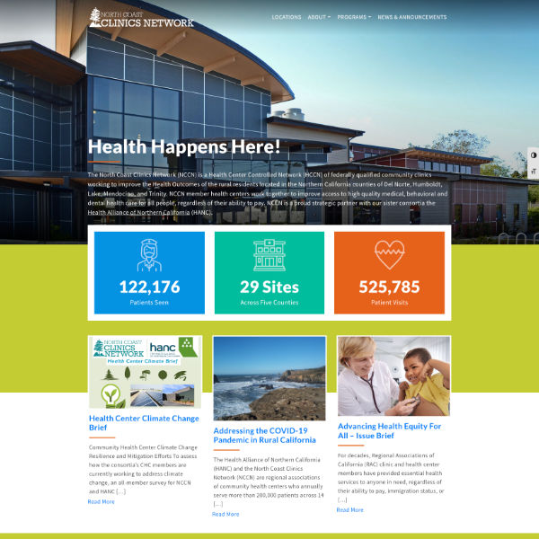 web design screenshot