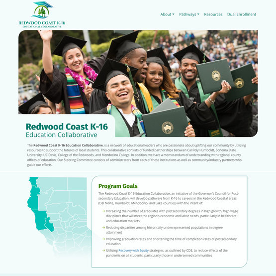 Redwood Coast Arcata web design