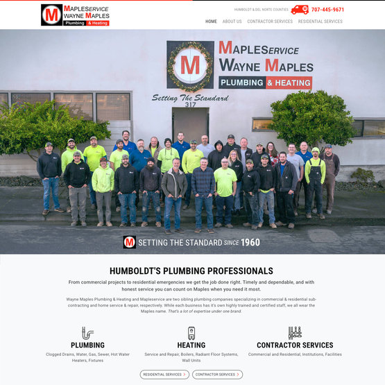 Redwood Coast Arcata web design